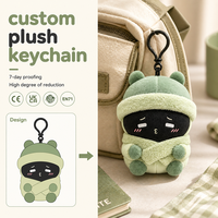 Porte-clés en peluche personnalisé, jouet en peluche créatif et mignon, breloque de sac en peluche douce et personnalisée, porte-clés en peluche, cadeau promotionnel