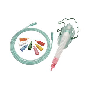 Mascarilla de Oxígeno <span class=keywords><strong>Venturi</strong></span> Clase II con Certificación CE, <span class=keywords><strong>Precio</strong></span> de Fábrica, para Adultos, Ajustable, con 7 Dilutores Codificados por Color, Tallas XS/S/M/L/XL - Product Image 1