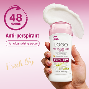 Anti-transpirant OEM 48 heures, atténue les taches foncées, répare, hydrate, apaise, formule douce et rafraîchissante, anti-transpirant en stick au parfum de lys frais - Product Image 2