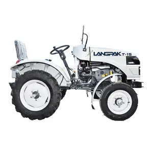 Langpak 8Hp12Hp 15Hp 18Hp 2222hp tarım elektrikli traktör makineleri çin fabrika 4X2 Mini yürüyüş el traktör