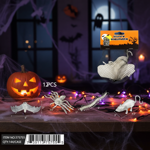 36PC bagliore nel buio Set di animali di Halloween 144 pz/cartone per le decorazioni del partito - Product Image 2