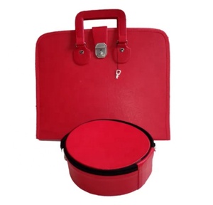 Funda de delantal de cuero masónico, barata, alta calidad, funda de tapa dura de transporte - Product Image 3