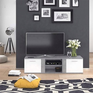 Mobile <span class=keywords><strong>TV</strong></span> Moderno da <span class=keywords><strong>65</strong></span> <span class=keywords><strong>Pollici</strong></span>, Mobiletto in Legno Bianco per Soggiorno, Camera da Letto, Hotel o Appartamento, Arredamento per la Casa - Product Image 3