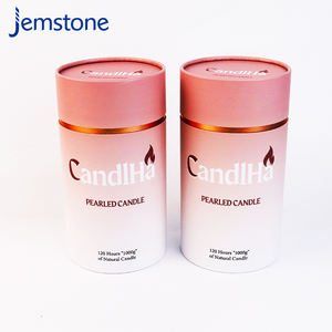 Venta caliente 100% cilindro de cartón biodegradable reciclado tarro de papel embalaje caja redonda tubo de papel - Product Image 1