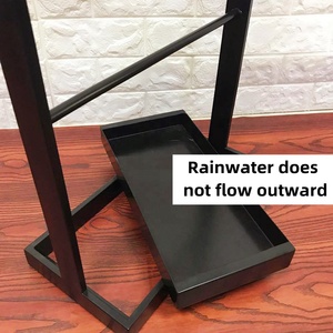 ตะขอแขวนขาตั้งร่มชายหาดกลางแจ้งขนาดเล็กแบบปรับแต่งได้ชั้นวางโลหะสไตล์โมเดิร์นสำหรับร้านค้าปลีก - Product Image 4