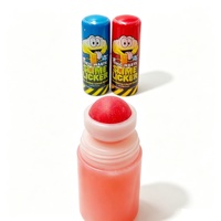 Bestar Licking Mouth Drink Slime Saveur Fruitée Fraise Framboise Bleue, Saveur Artificielle 'Toxic Waste', Goût Acidulé, pour Enfants