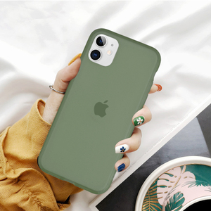 Custodia in Silicone Per il iphone TPU, Morbido di Colore Puro Caso Cassa Del Telefono di TPU per il iphone X XI 11 - Product Image 1