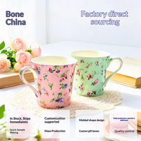 Mug Kopi Keramik Amerika Grosir, Aman untuk Mesin Cuci Piring, Cangkir Kopi Ukuran Besar