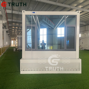 Eco Bathroom modulare casa dorata 4 camere da letto Tiri Prefab fornitore Mobile contenitore di lusso pannello Sandwich casa - Product Image 2