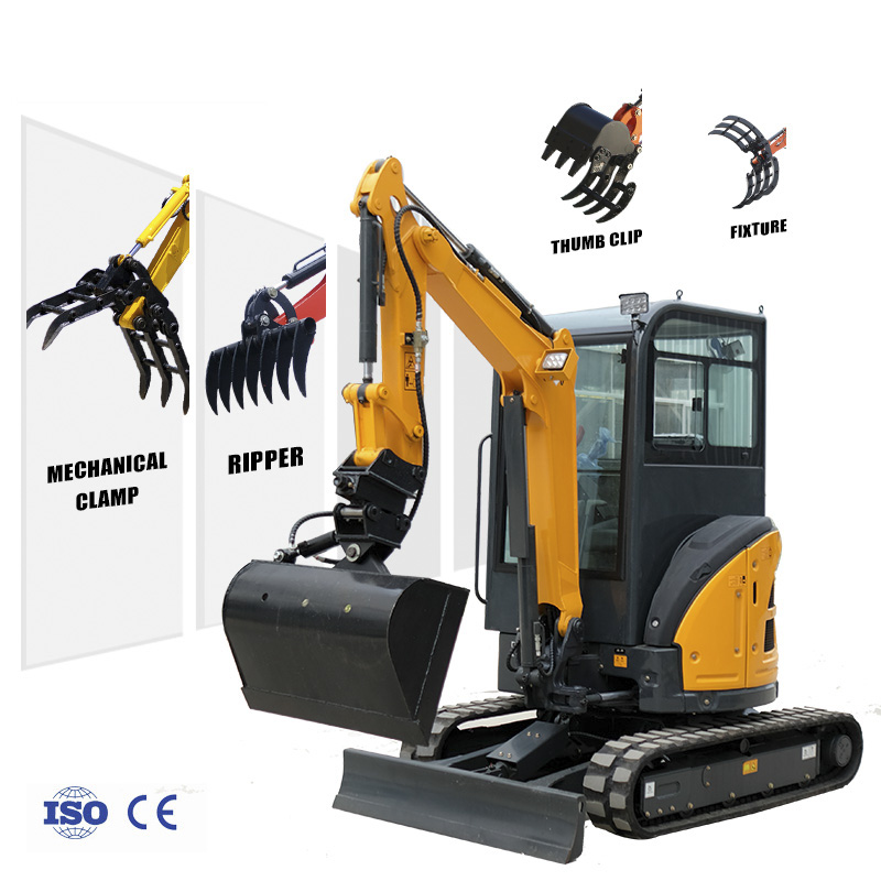 Shanding hot sale bagger 3t  mini trench digger bagger mini digger