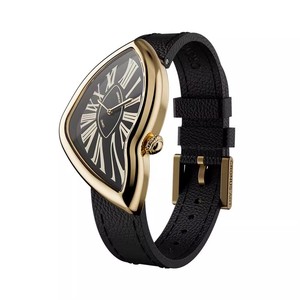 Reloj de Cuarzo para Mujer, Serie Time, de Acero Fino, Diseño Elegante y Moderno, Resistente al Agua, con Correa de Cuero y Esfera con Indicadores - Product Image 4