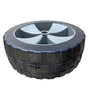 Rueda <span class=keywords><strong>para</strong></span> Carro de <span class=keywords><strong>Kayak</strong></span> de 10 Pulgadas, Precio de Fábrica, 260x78, Carga de 120 lbs, Neumático Sólido de Espuma de PU, Venta al por Mayor, <span class=keywords><strong>para</strong></span> Transporte Marítimo - Product Image 3
