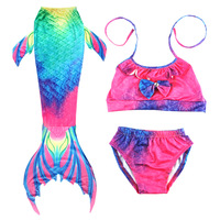 Maillot de bain sirène pour enfants, tenue de natation sirène pour filles, maillot de bain coquillage, queue de sirène