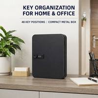 Boîte de gestion des clés compacte avec serrure à combinaison pour l'organisation des clés de bureaux, propriétés, hôtels et installations, WW026
