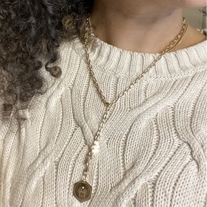 Milskye New <strong>Best</strong> Selling Jewelry 18K Gold Plated Adjustable <strong>Medallion</strong> Pendant <strong>Necklace</strong> - Product Image 2
