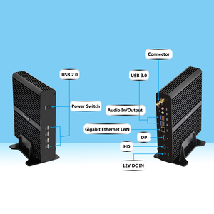स्टॉक मिनी डेस्कटॉप कंप्यूटर, कोर i7 8 वीं CPU, 4K Uhd डुअल डिस्प्ले (एचडी + dp), 8xusb पोर्ट - Product Image 6