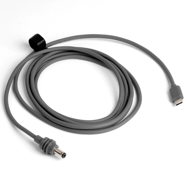 Waterproof Starlink Mini USB C to DC Power Cable Accessory Short 0.6M Type-C to DC Male Charging Cable for PD 65W Laptop Supply