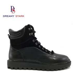 Botas de Piel Auténtica con Cordones y Caña Alta, Estilo Casual para Hombre, Otoño-Invierno, Marca Dreamy Stark, Transpirables y Antideslizantes, Ideales para Bodas - Product Image 3