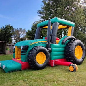 Tractor Inflable Gigante, Tractor Flotante para <span class=keywords><strong>Agua</strong></span>, <span class=keywords><strong>Castillo</strong></span> Inflable de Dinosaurio, <span class=keywords><strong>Castillo</strong></span> Inflable para Niños - Product Image 1
