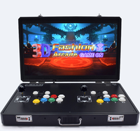 Console de jeu d'arcade portable 24 pouces Jinns Source Factory pour 2 joueurs avec joystick, armoire pliable pour divertissement à domicile
