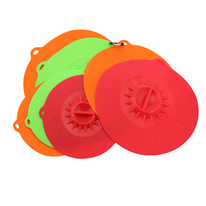 Cover in <span class=keywords><strong>Silicone</strong></span>, di Varie Dimensioni di Copertura Cibo, Riutilizzabile di Aspirazione Guarnizione Resistente Al Calore Forno A Microonde Coperchi per Tazze, Ciotole, piastra, Pentole, Pan - Product Image 4