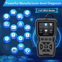 Scanner de diagnostic automobile OBD2 V519 avec analyseur complet ABS et moteur, garantie 1 an, outils de diagnostic
