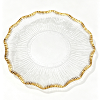 Assiettes en plastique de haute qualité de 10 pouces, assiettes en plastique transparentes pour les fêtes, les anniversaires, les mariages, les pique-niques, vaisselle de table