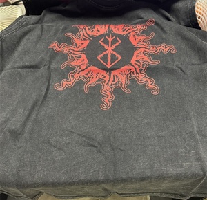 เสื้อยืดผู้ชายลายยูวี58สไตล์ shingeki NO kyojin Berserk ล็อคสีฟ้าล็อคสายลับเสื้ออะนิเมะ - Product Image 4