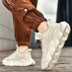 빛나는 남여 공용 두꺼운 솔 플랫폼 스니커즈 36-45 남성 여성용 캐주얼 스포츠 신발 - Product Image 5