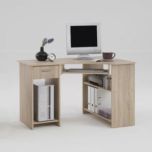 Escritorio de ordenador de madera con diseño de escritorio de oficina multifuncional más vendido con gabinete - Product Image 1