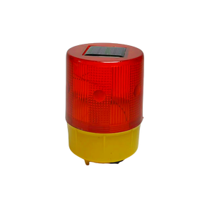 Luce solare del semaforo di emergenza allarme luce Flash 60 ore di durata della batteria 50 lampeggia/minuto luce rossa per uso della barca di traffico - Product Image 3