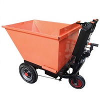 Conteneur à ordures à trois roues en acier inoxydable de Chine, capacité 500 kg, pneus pneumatiques durables, personnalisable OEM