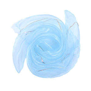 Écharpe de performance magique colorée de Yiwu, écharpes de danse pour enfants, écharpe de jonglage à bordure dorée pour enfants - Product Image 2