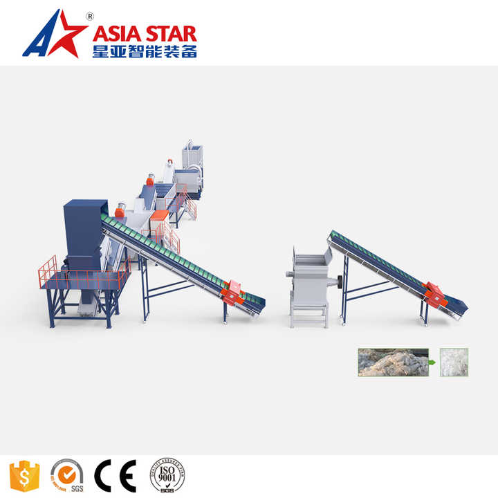 All kinds of plastic broken dry cleaning line/efficient and