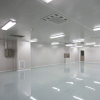 Système d'assemblage pour salle blanche HVAC ISO 8 Modular Bio- Air Systems Ahu Équipement de nettoyage d'air sans poussière Salle blanche dans les hôpitaux