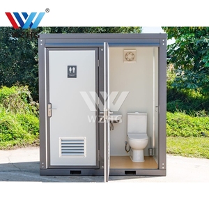 Contenedor portátil de baño comercial resistente y duradero Baño sanitario portátil de baño de 20 pies - Product Image 1