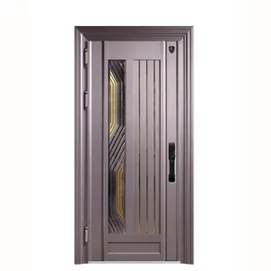 Dijital kilit ile Modern tasarım alüminyum iç ev kullanımı oda kapı