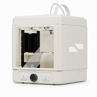 Imprimante 3D WandGo blanche pour la maison, l'école et les projets créatifs, machine d'impression 3D de bureau pour enfants, artisans et l'éducation