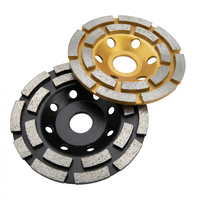 Roue abrasive segmentée Beili 100-180 mm en gros avec blocs épais, meule diamantée durable pour le meulage de la pierre