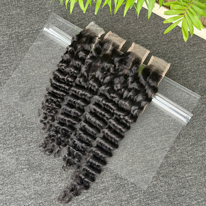 ผมเวียดนามเวอร์จิ้นแบบลอนลึก ขนาด 14 16 18 20 นิ้ว  พร้อมเชือกผูกผมแบบ HD Lace closure 2x6  หลากหลายรูปแบบลอน  ผมแท้ธรรมชาติ 100% ขายส่ง - Product Image 4