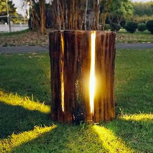 Lampe à Led ornement en bois simulation racine extérieur jardin pelouse lumière parc décoration arbre jetée souche lumières paysage nuit éclairage - Product Image 5