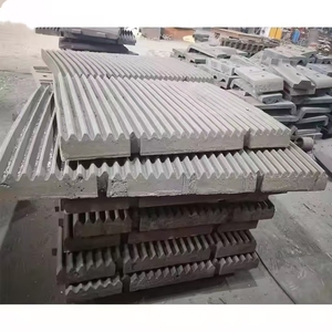 Высокое качество для Sandvik для метсо, запасные части для дробилок, Заводская подгонка, Mn18Cr2 Mn13Cr2, каменная Щековая пластина, литая Щековая пластина - Product Image 5