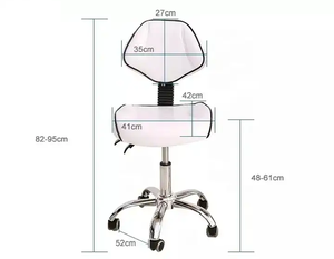 Silla de Peluquería de Alta Calidad para Salón de Belleza, Taburete Giratorio de 360 Grados, Silla de Estilo Barbero para Niños - Product Image 3