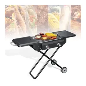 High Quality Manufacture Price Steel Iron Portable Mini Gas China Barbecue Grill