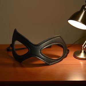 Masque facial en cuir PU en forme de chat pour Halloween, noir, imperméable, masque en cuir pour cosplay, masque de chat pour femme, décoration de fête costumée - Product Image 2