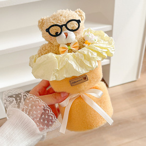 Valentine's Day Gift Doll Bouquet <b>Bear</b> Doll Birthday Gift Creative <b>Cute</b> Girl Girlfriend Best Friend - Product Image 6
