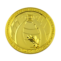 Token conmemorativo de desafío personalizado, moneda de cobre y plata de metal antiguo