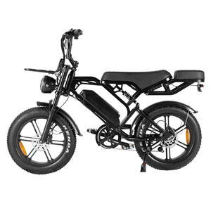 2024 nueva bicicleta eléctrica con cesta delantera y asiento trasero, bicicleta eléctrica <span class=keywords><strong>de</strong></span> 48V 250W/750W/1000W, bicicleta todoterreno <span class=keywords><strong>de</strong></span> neumáticos gruesos - Product Image 5