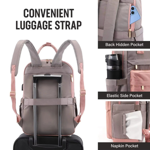 2026 New Women's Fashion <b>Backpack</b> – <b>Large</b> Capacity Laptop Travel Bag, Handheld Casual <b>Backpack</b> for Men Women, Unisex Daypack - Product Image 4