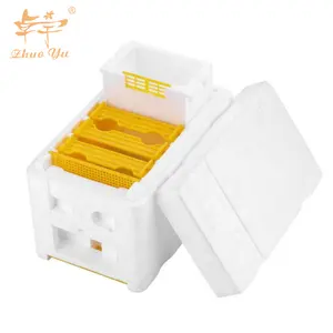 Queen Bee Mini Mating Box Plastic Polystyrene Pollination Box Queen Breeding Rearing Box Other Animal Husbandry Equipment